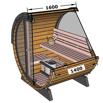 matilda barrel sauna