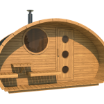 ulla ft oval sauna with terrace