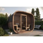 sauna cubus 3x2 4m
